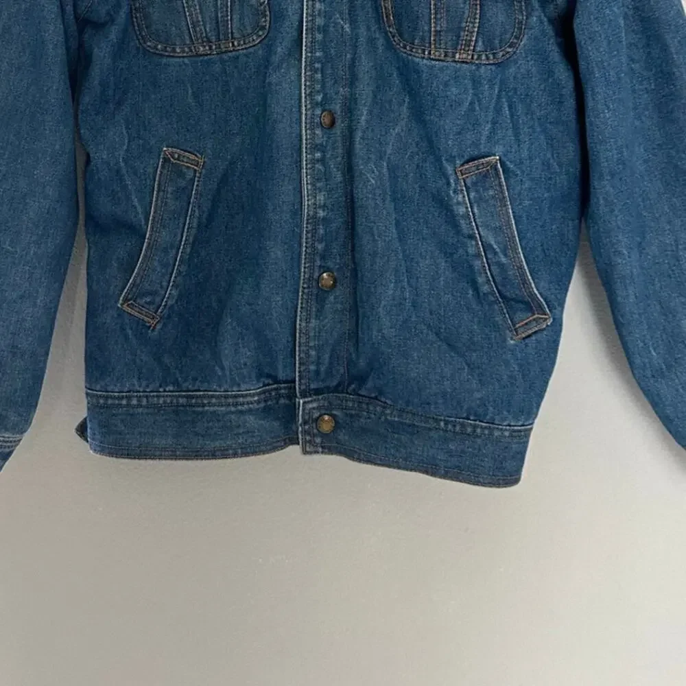 Vintage London Fog Jean Jacket Turbo size Large / 20